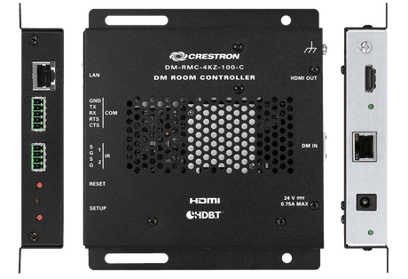 Crestron DM-RMC-4KZ-100-C-CNBS DigitalMedia 8G+® 4K60 4:4:4 HDR Receiver and Room Controller 100 - Creation Networks