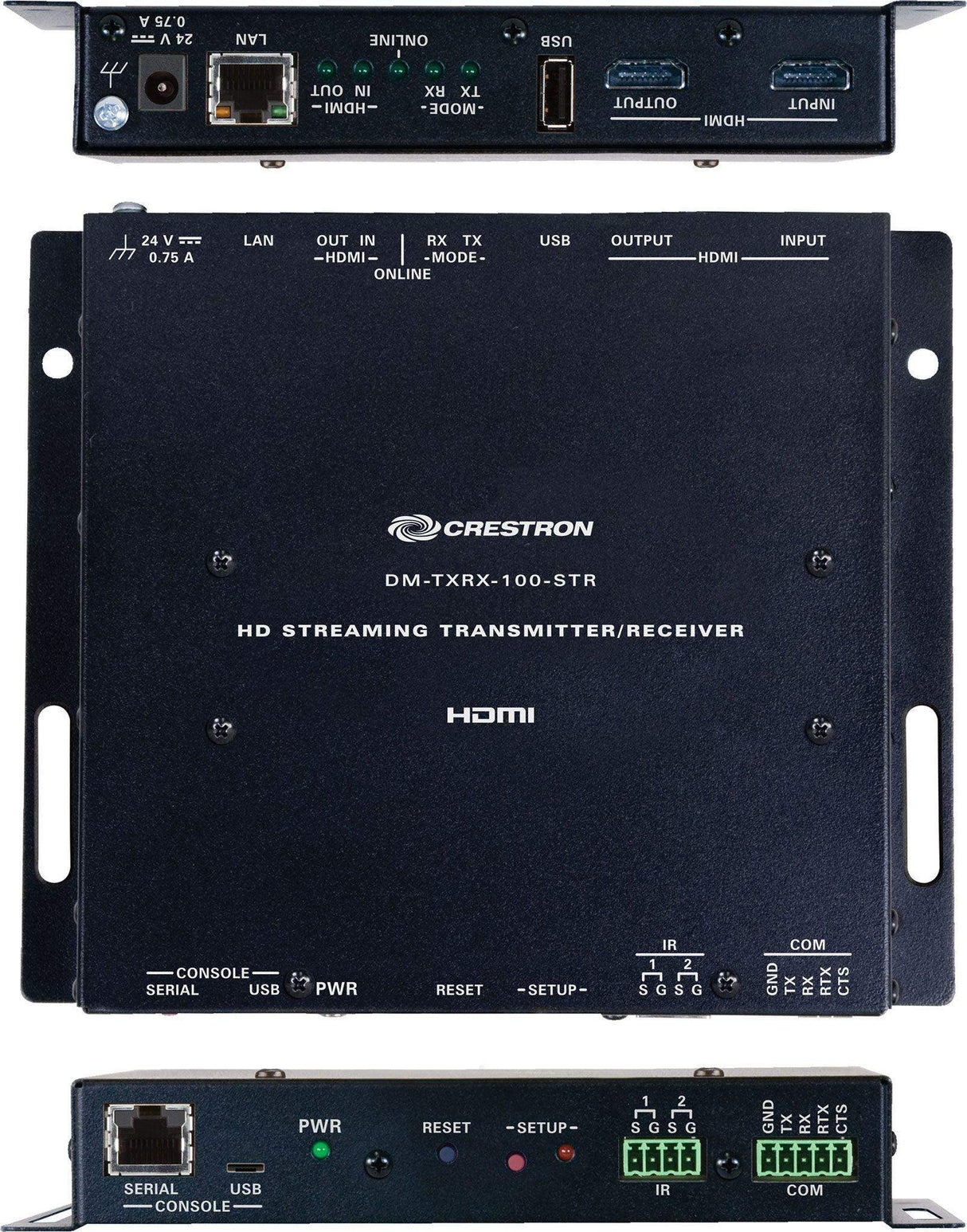 Crestron DM-TXRX-100-STR HD Streaming Transmitter/Receiver - Creation Networks