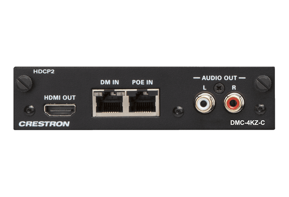 Crestron DMC-4KZ-C DigitalMedia 8G+® 4K60 4:4:4 HDR Input Card for DM® Switchers, HDBaseT® Compatible - Creation Networks