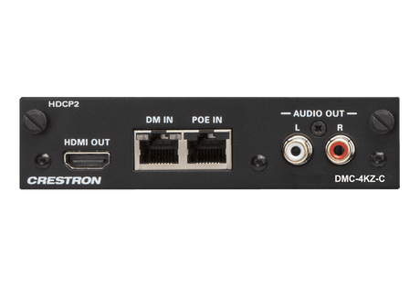 Crestron DMC-4KZ-C DigitalMedia 8G+® 4K60 4:4:4 HDR Input Card for DM® Switchers, HDBaseT® Compatible - Creation Networks