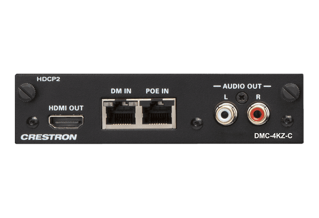 Crestron DMC-4KZ-C DigitalMedia 8G+® 4K60 4:4:4 HDR Input Card for DM® Switchers, HDBaseT® Compatible - Creation Networks