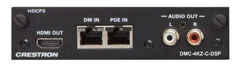 Crestron DMC-4KZ-C-DSP DigitalMedia 8G+ 4K60 4:4:4 HDR Input Card (Limited Supply) - Creation Networks