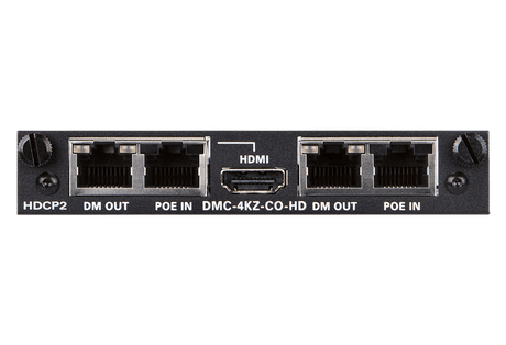 Crestron DMC-4KZ-CO-HD 2-Channel DigitalMedia 8G+® 4K60 4:4:4 HDR Output Card for DM® Switchers - Creation Networks