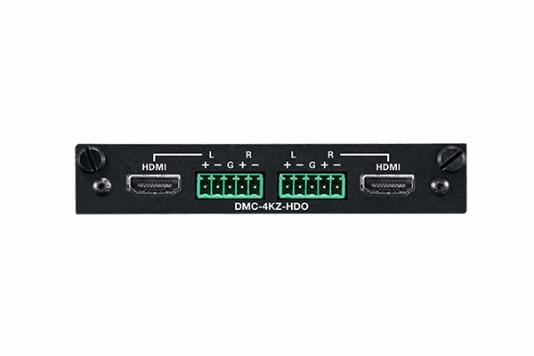 Crestron DMC-4KZ-HDO Output card, 2-channel HDMI 4K60 4:4:4 HDR scaling - Creation Networks