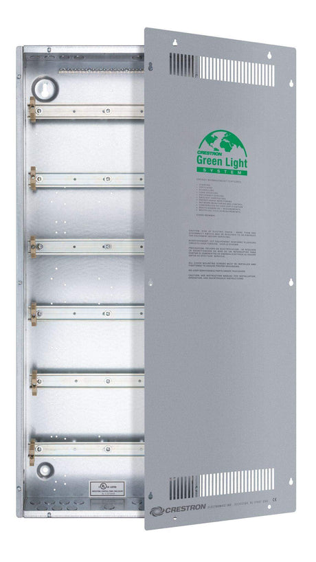 Crestron Enclosure for DIN Rail Devices, 6 DIN Rails, 18 M Wide - DIN-EN-6X18 - Creation Networks