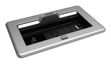 Crestron FT2-202-ELEC-PTL-B FlipTop FT2 Series Cable Management System, 202 Size, Electrical, Pass-Through Lid - Creation Networks