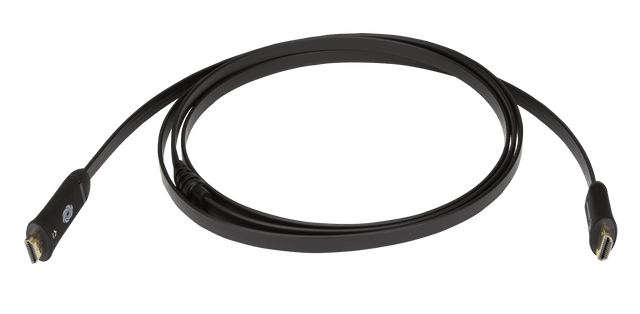 Crestron FT2A-CBL-PT-4K-HD Pass-Through Cable for FT2 Series, HDMI® to HDMI, 18 Gbps, 8 ft (2.4 m) - Creation Networks