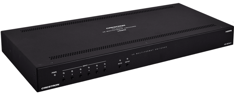 Crestron HD-MD421  6x1 4K60 4:2:0 Multiformat AV Switcher - Creation Networks
