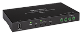Crestron HD-RX-4K-210-C-E-POE DMPS Lite™ 4K Multiformat 2x1 AV Switch and Receiver with PoE+ - Creation Networks