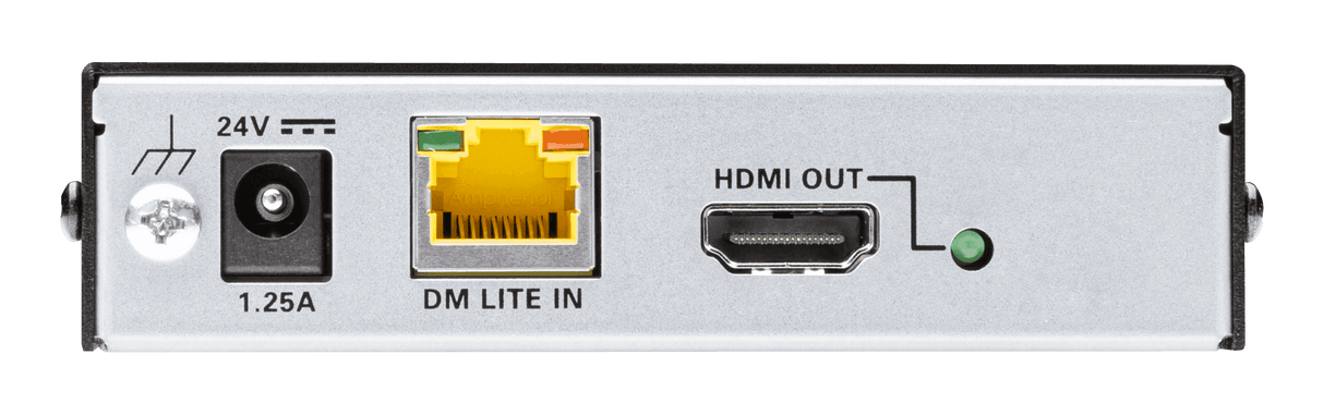Crestron HD-RXC-4KZ-101 DM Lite 4K60 4:4:4 Receiver for HDMI®, RS-232, and IR Signal Extension over CATx Cable - Creation Networks
