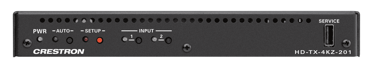 Crestron HD-TX-4KZ-201 DM Lite® 4K60 4:4:4 Transmitter and 2x1 Auto-Switcher for HDMI® Signal Extension over CATx Cable - Creation Networks