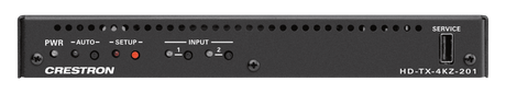Crestron HD-TX-4KZ-201 DM Lite® 4K60 4:4:4 Transmitter and 2x1 Auto-Switcher for HDMI® Signal Extension over CATx Cable - Creation Networks