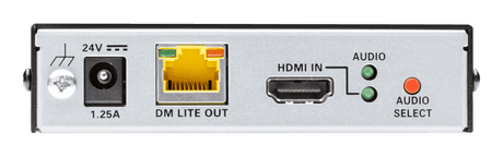 Crestron HD-TXCA-4KZ-101 DM Lite® 4K60 4:4:4 Transmitter for HDMI®, RS-232, IR, and Analog Audio Signal Extension over CATx Cable - Creation Networks