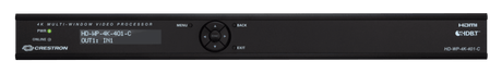Crestron HD-WP-4K-401-C 4K Multi-Window Video Processor with HDBaseT® & HDMI® Outputs - Creation Networks