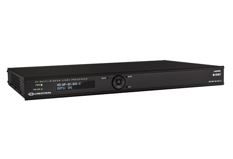 Crestron HD-WP-4K-401-C 4K Multi-Window Video Processor with HDBaseT® & HDMI® Outputs - Creation Networks