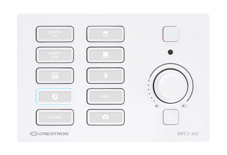 Crestron MPC3-302-W 3-Series® Media Presentation Controller 302 (White) - Creation Networks