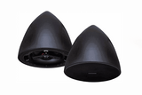 Crestron SAROS PD8T-B-T-EACH Saros® 8” 2-Way Pendant Speaker, Black Textured, Single - Creation Networks