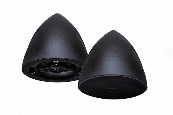 Crestron SAROS PDS8T-B-T-EACH Saros 8” Pendant Subwoofer, Black Textured, Single - Creation Networks