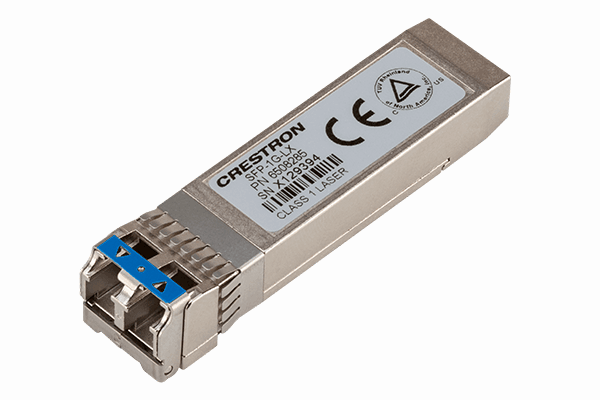 Crestron SFP-1G-BX-U SFP Transceiver Module for DM-NVX Series, Simplex Single-Mode Fiber, 1310-1490 nm, Uplink - Creation Networks