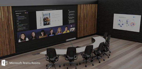 Crestron Signature Microsoft Teams Room 21:9 Ultrawide Auto Tracking Camera Video Conferencing Solution - Creation Networks