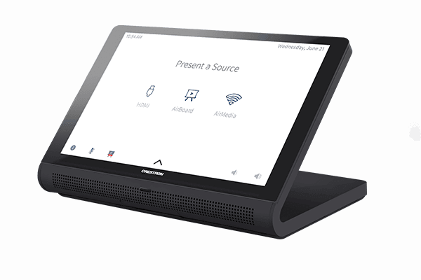 Crestron TS-1070-B-S  10.1 in. Tabletop Touch Screen, Black Smooth - Creation Networks