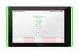 Crestron TSS-1070-B-S-LB KIT 10.1 in. Room Scheduling Touch Screen, Black Smooth, includes one TSW-1070-LB-B-S light bar - Creation Networks