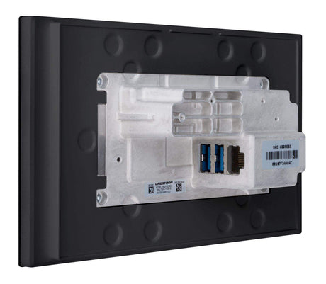 Crestron TSS-770-B-S-LB KIT 7 in. Room Scheduling Touch Screen, Black Smooth, includes one TSW-770-LB-B-S light bar - Creation Networks