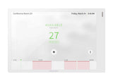 Crestron TSS-770-W-S-LB KIT 7 in. Room Scheduling Touch Screen, White Smooth, includes one TSW-770-LB-W-S light bar - Creation Networks