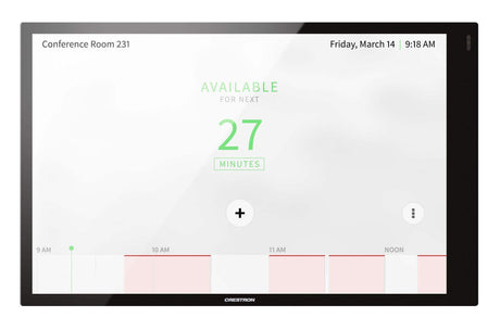 Crestron TSW-1070-B-S 10.1 in. Wall Mount Touch Screen (Black, Smooth) - Creation Networks