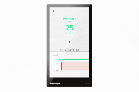 Crestron TSW-570P-B-S 5 in. Wall Mount Touch Screen, Portrait, Black Smooth - Creation Networks