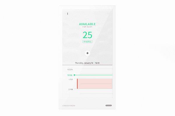 Crestron TSW-570P-W-S 5 in. Wall Mount Touch Screen, Portrait, White Smooth - Creation Networks