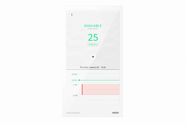 Crestron TSW-570P-W-S  5 in. Wall Mount Touch Screen, Portrait, White Smooth - Creation Networks