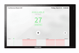 Crestron TSW-770-B-S 7 in. Wall Mount Touch Screen (Black, Smooth) - Creation Networks