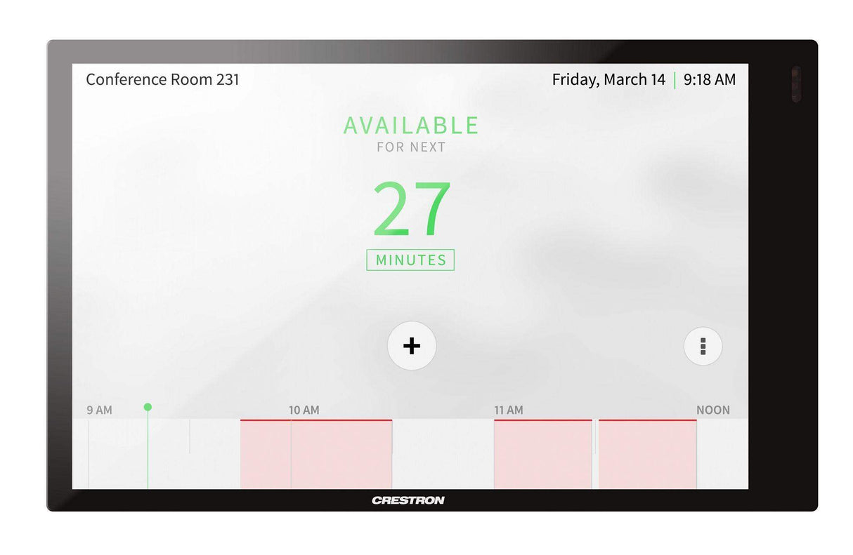 Crestron TSW-770-GV-B-S 7 in. Wall Mount Touch Screen - Government Version (Black, Smooth) - Creation Networks