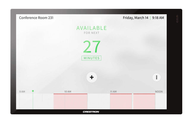 Crestron TSW-770-GV-B-S 7 in. Wall Mount Touch Screen - Government Version (Black, Smooth) - Creation Networks