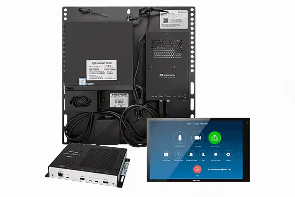 Crestron UC-CX100-Z-WM Crestron Flex Advanced Video Conference System Integrator Kit with a Wall Mounted Control Interface for Zoom Rooms™ Software Video Conferencing Crestron