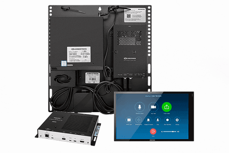 Crestron UC-CX100-Z-WM Crestron Flex Advanced Video Conference System Integrator Kit with a Wall Mounted Control Interface for Zoom Rooms™ Software - Creation Networks