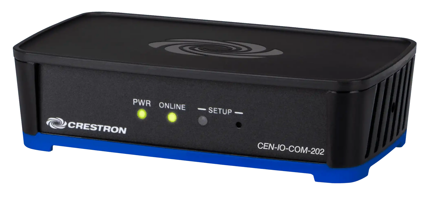 Crestron Wi-Fi Network I/O Extender with 2 COM Ports - CEN-IO-COM-202 Room Control Crestron