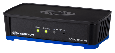 Crestron Wi-Fi Network I/O Extender with 2 COM Ports - CEN-IO-COM-202 - Creation Networks