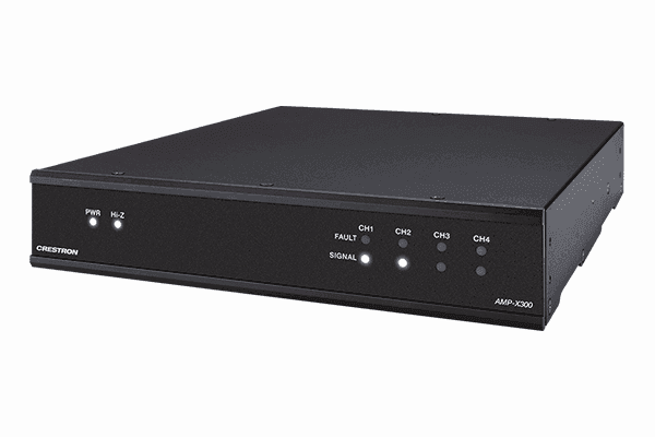 Crestron X Series Four Channel Modular Power Amplifier - AMP-X300 - Creation Networks