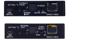 AV Pro Edge AC-EXO-444-KIT 4K HDMI Extender via Optical Fiber; up to 2 Kilometers using Single Mode Fiber, up to 300 meters using Multimode fiber. - Creation Networks