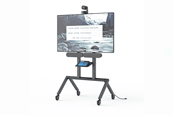 Heckler AV Cart for Logitech Rally Plus ( Black/ Grey ) - H715BG - Creation Networks