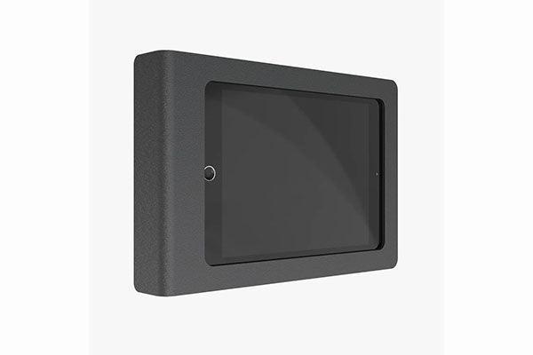 Heckler Front Mount for 10.2" iPad with Redpark Gigabit Ethernet + PoE Adapter (Black Gray) - H635BG - Creation Networks