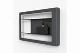 Heckler Front Mount for 10.2" iPad with Redpark Gigabit Ethernet + PoE Adapter (Black Gray) - H635BG - Creation Networks
