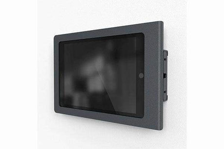 Heckler Side Mount for 10.2" iPad with Redpark Gigabit Ethernet + PoE Adapter (Black Gray) - H633BG - Creation Networks