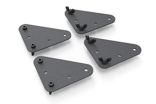Heckler VESA Adapter Kit for Heckler AV Cart & Heckler TV Stand (Black Gray) - H497BG - Creation Networks