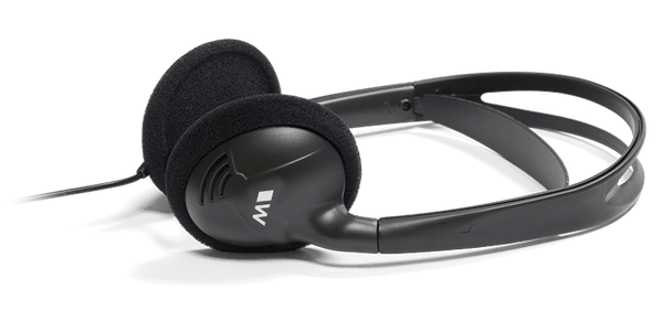 Williams Sound HED 027 Heavy-duty, folding, mono headphones - Creation Networks