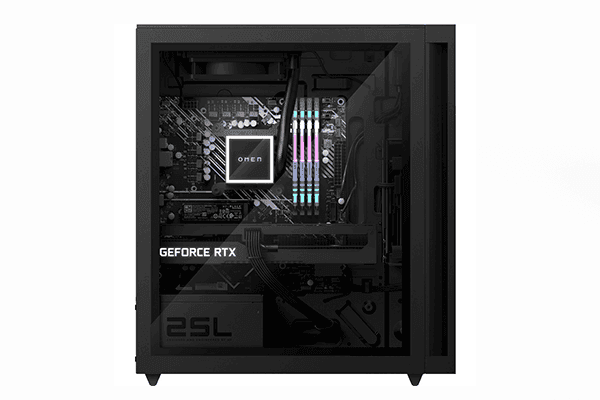 HP OMEN 25L GT15-0000i GT12-0164 Gaming Desktop Computer - Intel Core i7 10th Gen i7-10700 Octa-core (8 Core) 2.90 GHz - 16 GB RAM DDR4 SDRAM - 1 TB HDD - 512 GB M.2 PCI Express NVMe SSD - Shadow Black - Creation Networks