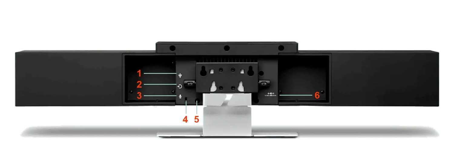 HP POLY Studio Audio and Video Soundbar USB video conferencing