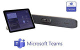 HP POLY Studio X30 Video Soundbar Bundled with the Poly TC8 Ready to Use with the Microsoft Teams Video Conferencing Platform - 6230-86750-001 (Discontinued) Video Conferencing Poly